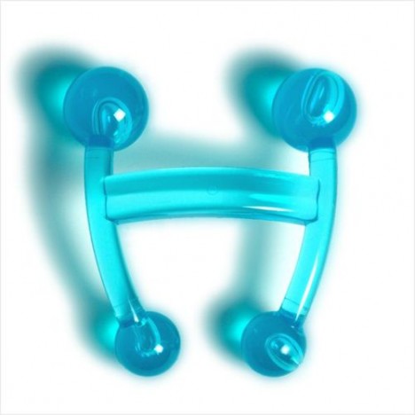 Massageador Erótico em Acrílico Hot Flowers - Sexshop