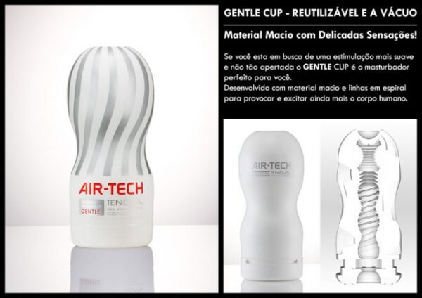 Masturbador Tenga Air-Tech - Gentle - White - Sexshop