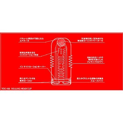 Masturbador Tenga Rolling Head Cup Ela Cavalgando - Sex shop