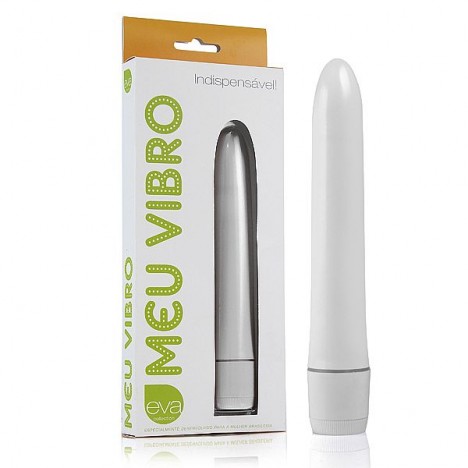 Meu Vibro multi-velocidade 18cm - Branco - Sexshop