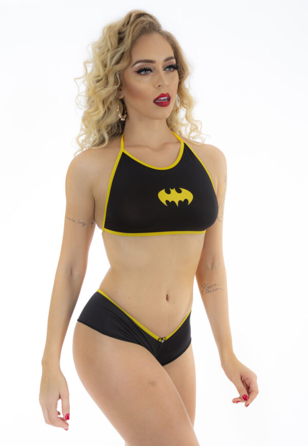 Kit Mini Fantasia Bat Girl Pimenta Sexy - Sexshop