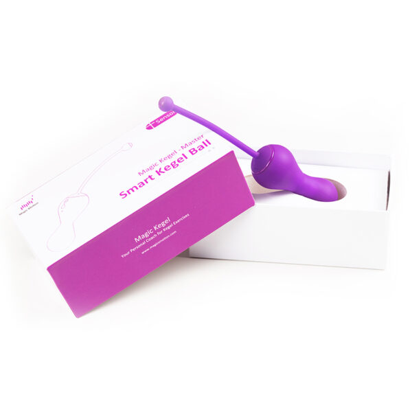 Pompoarismo com Vibrador e controle Kegel Master - Magic Motion - Sex shop