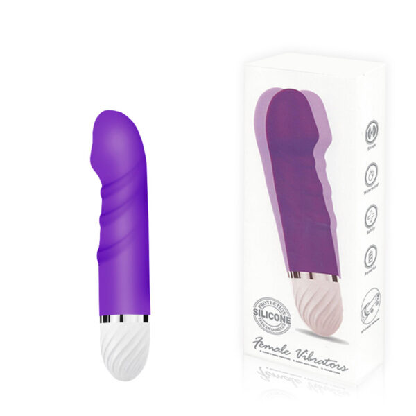 Vibrador com Relevo em Ondas Multivelocidade - FEMALE VIBRATOR - Sexy shop