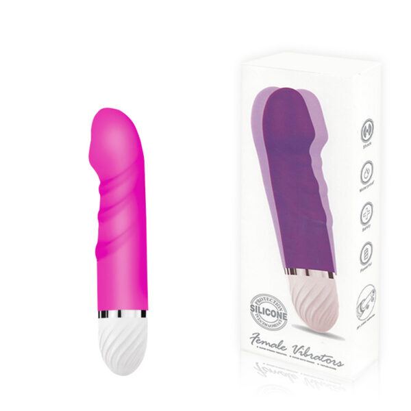 Vibrador com Relevo em Ondas Multivelocidade - FEMALE VIBRATOR - Sexy shop