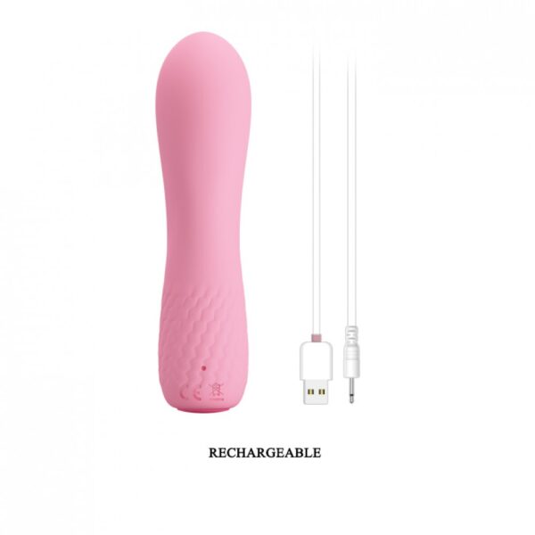 Mini Vibrador Ponto G com 10 Modos de Vibração - PRETTY LOVE ALICE ou ADAM - Sexshop