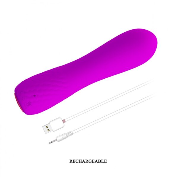 Vibrador e Massageador Ponto G com 12 Modos de Vibração - PRETTY LOVE BEAU - Sexshop