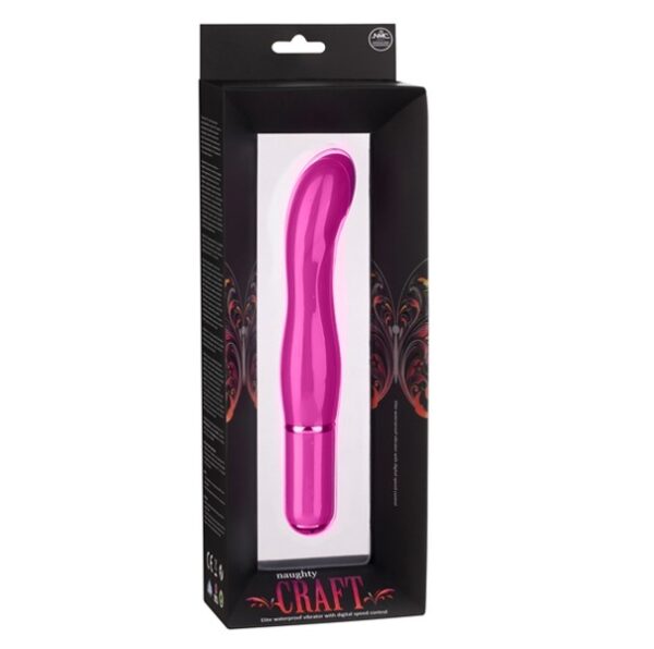 Vibrador luxo em silicone com multivelocidade - NAUGHTY CRAFT - NANMA - Sexshop