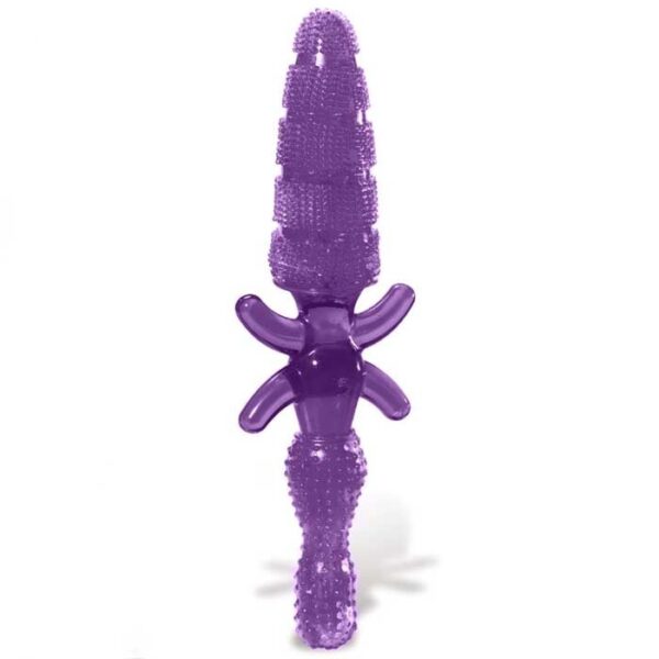 Plug anal, duplo com capa - VON CLYDES DUAL FANTASY BUTT SWORD - NANMA - Sexshop