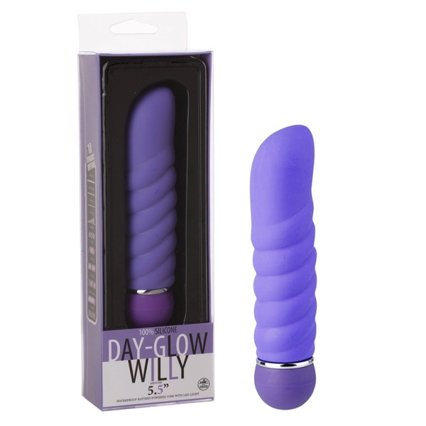 VIBRADOR ESCALONADO 10 VELOCIDADES IMPULSE - DAY GLOW VIBE - NANMA - SEXSHOP