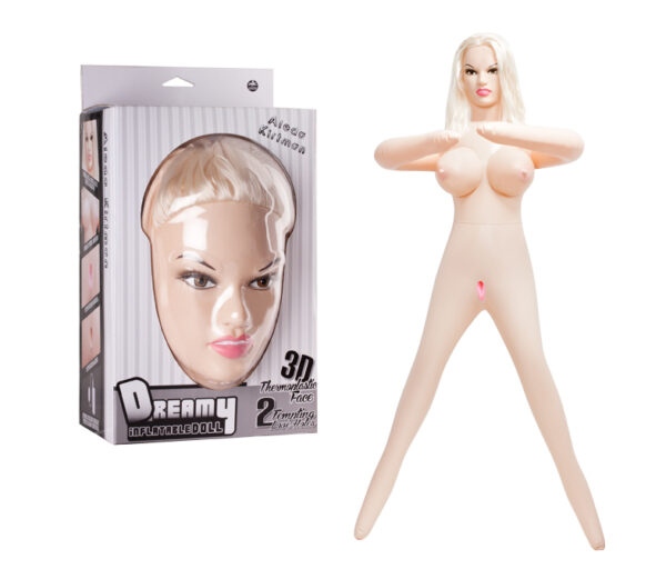 Boneca Loira, em Pé - 150cm, Ânus e Vagina Penetráveis - Sexshop