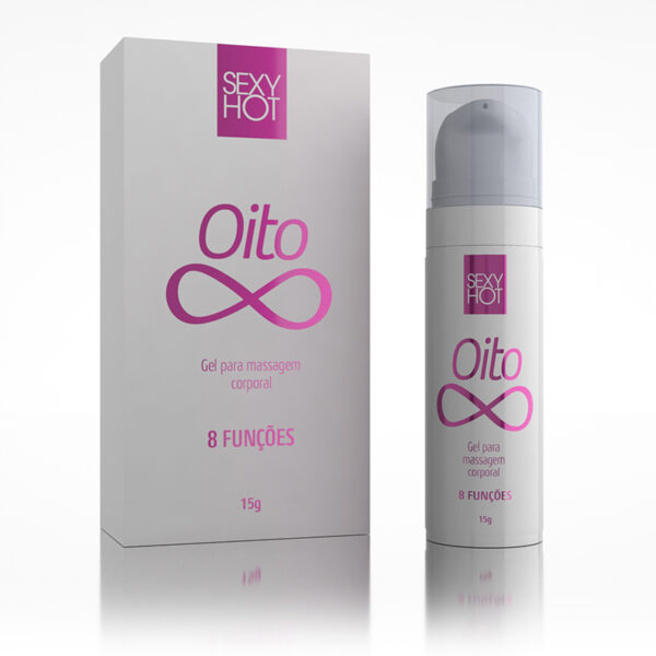 OITO - Gel para massagem oito funções 15g - Sex shop