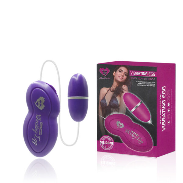 Vibrador Capsula Multivelocidade - VIBRATING EGG MBQ - Sexyshop