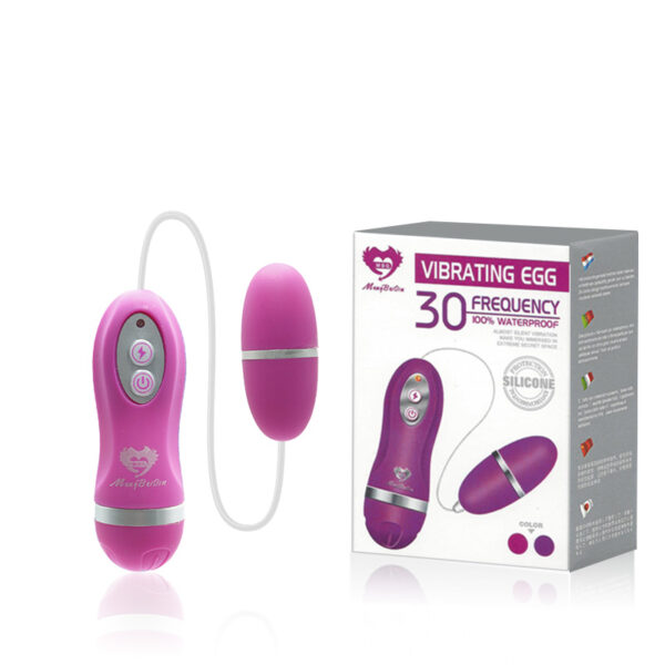 Cápsula Vibratória com 30 Modos de Vibração - VIBRATING EGG MBQ - Sexshop