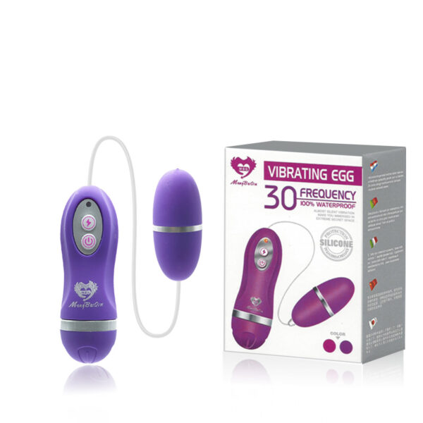 Cápsula Vibratória com 30 Modos de Vibração - VIBRATING EGG MBQ - Sexshop