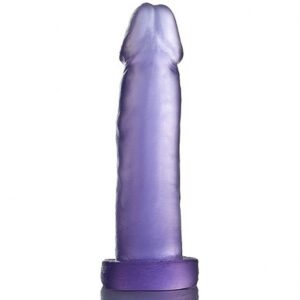 Pênis Realístico Prótese Gel Aroma Uva - 16x4 cm em gel - Sexshop