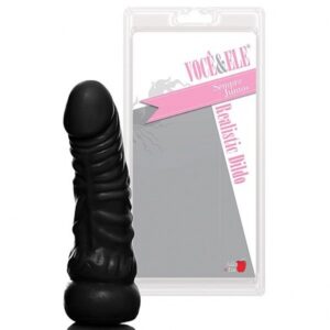 Pênis Realístico Prótese UP Preto - Sexshop-0