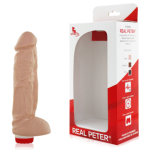 Pênis Real Peter Com Vibrador Jamanta - 4,5x19 cm - Sex Shop