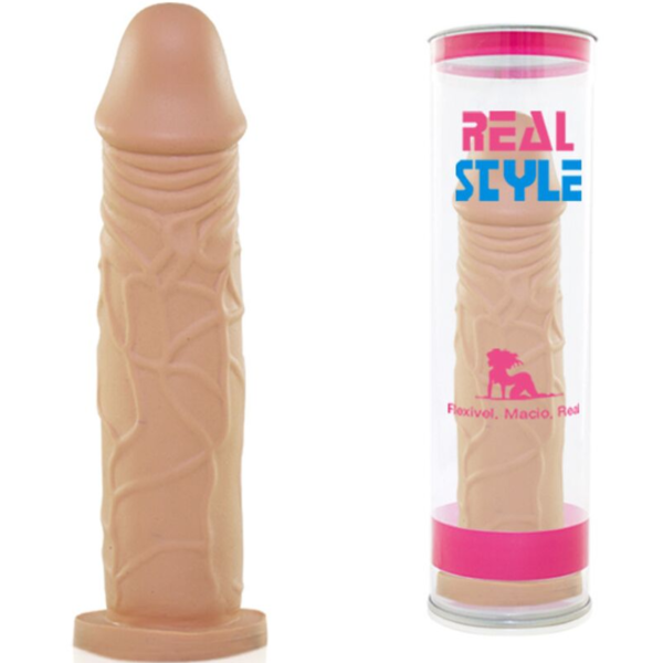 Pênis Real Peter Style 17,5x4cm Pele - Sex Shop