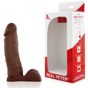 Pênis Real Peter Marrom Boss - 4,5 x 19cm - Sexshop