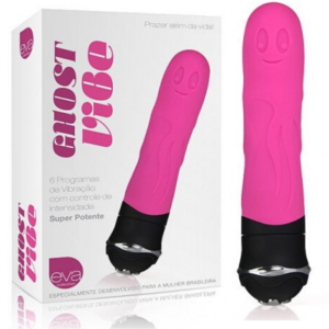 Vibrador Feminino Ghost Vibe - 6 programas de Vibração com controle de intensidade - Sexshop