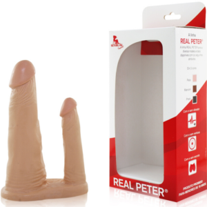 Pênis Duplo Real Peter - Sex Shop