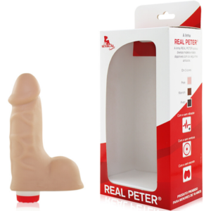 Pênis Vibrador Real Peter Mini Thor 14x5cm - Sexshop