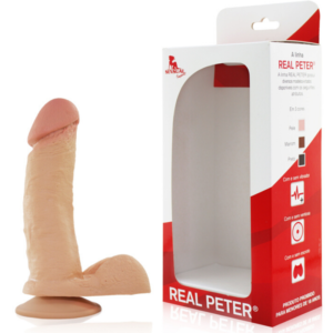Pênis Real Peter Ventosa Ideal - 3,5 x 16 cm - Sex Shop