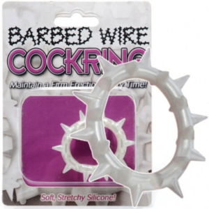 Anel peniano com saliências - BARBED WIRE COCK RING - PIPEDREAM - Sexshop