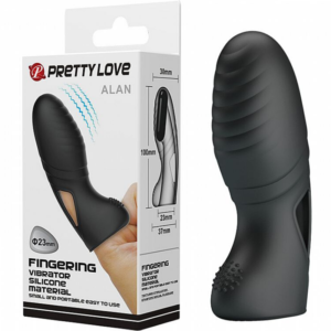 Dedeira Estimuladora e com vibrador - Alan Pretty Love