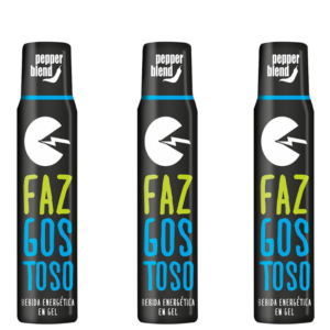 Kit 03 Faz Gostoso Gel Lubrificante Comestível 18ML Pepper Blend - Sex shop