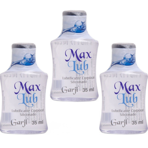 Max Lub Lubrificante Siliconado 35ML Garji - Sex shop