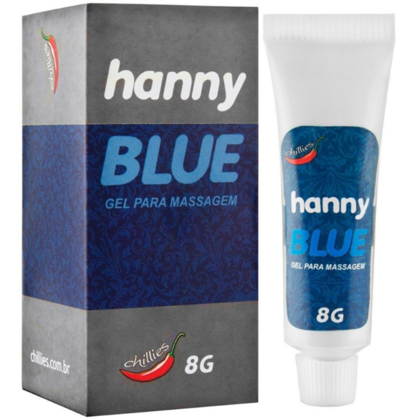 Anestesico Anal Hanny Blue 8gr Chillies - Sexshop