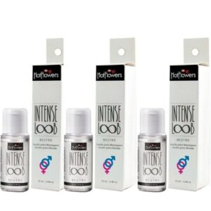 Kit 03 Lubrificante Intense Loob 12ml HotFlowers - Sex shop