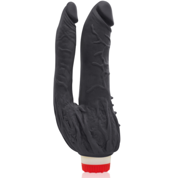 Pênis Real Peter vibrador Duplo Internacional Preto - Sex Shop