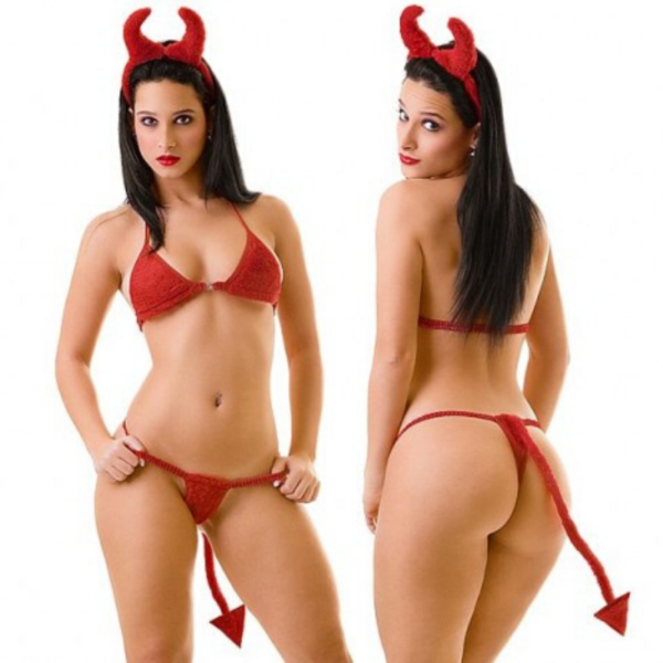Fantasia Sensual Diabinha - Sexshop
