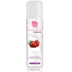 Desodorante Intimo 166ml - Morango - Eva Cosméticos - Sexshop