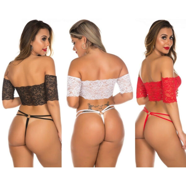 Kit 03 Conjunto Sensual Gabriela Pimenta Sexy