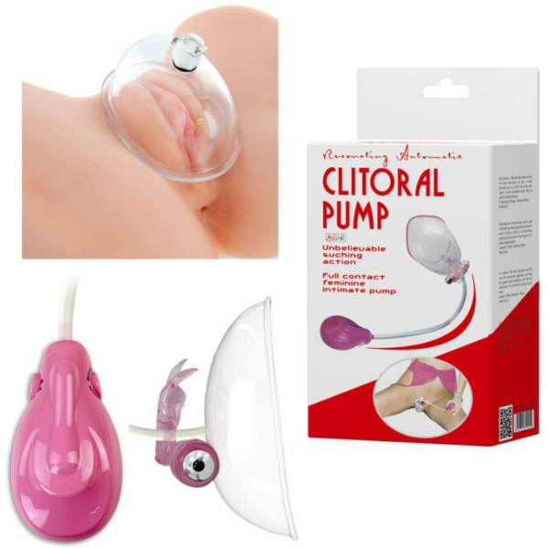 Bomba Vaginal Automática com Sucção - 10 Velocidades - Sexshop