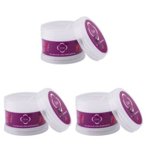 Kit 03 Velas de Massagem Beijável 50gramas Chillies - Uva - Sexshop