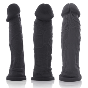 Pênis Real Peter Charmoso Com Cinta 5x20Cm Preto - Sexshop