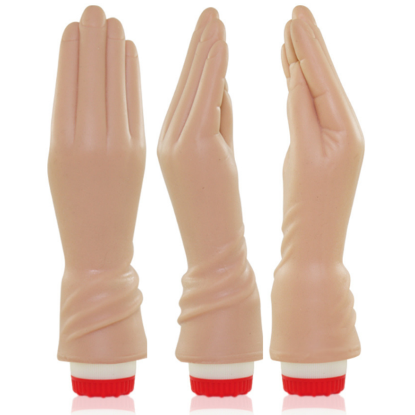 Mão para pratica de Fisting 18,5x4,5cm - Sexshop