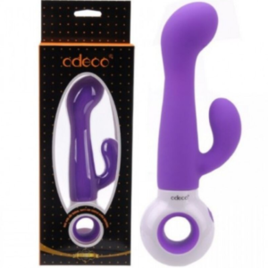 Vibrador e estimulador Ponto G Odeco feito de 100% silicone rosa - Sexshop