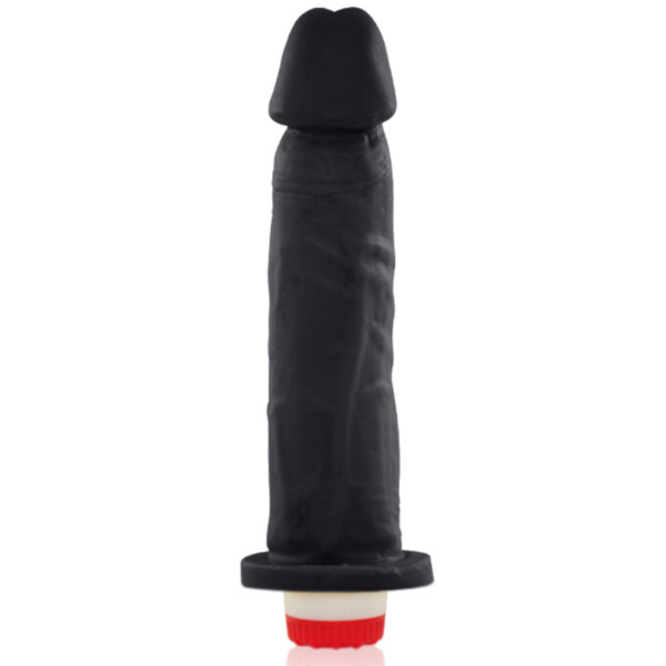 Pênis Real Peter vibrador Preto Boss - 4 x 18 cm - Sexshop