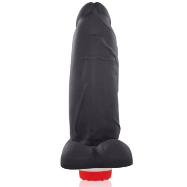 Pênis Real Peter vibrador Preto Galã - 4,5 x 15 cm - Sex Shop