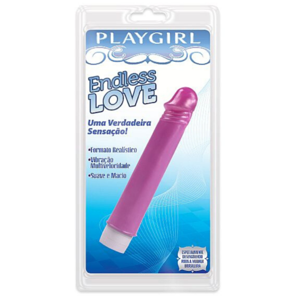 Vibrador Endless Love - em formato de pênis Rosa - Sex shop