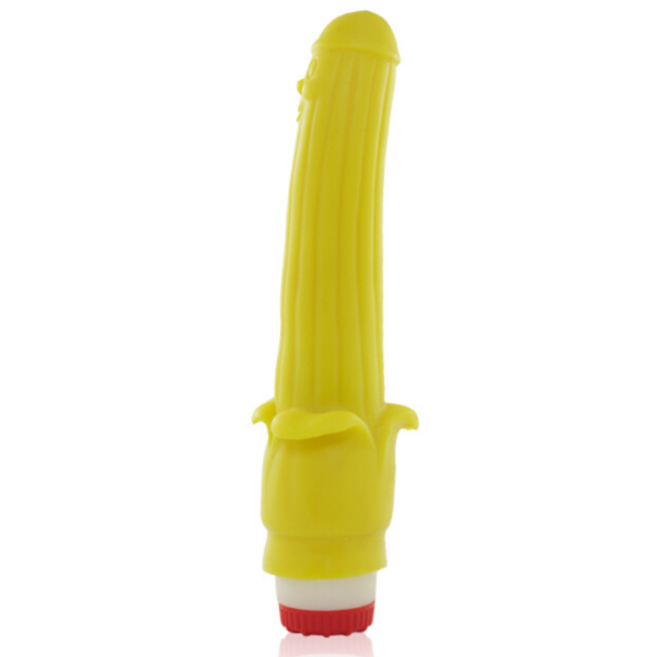 Real Peter Vibrador Banana - 19,5 x 3,5 cm - Sex Shop