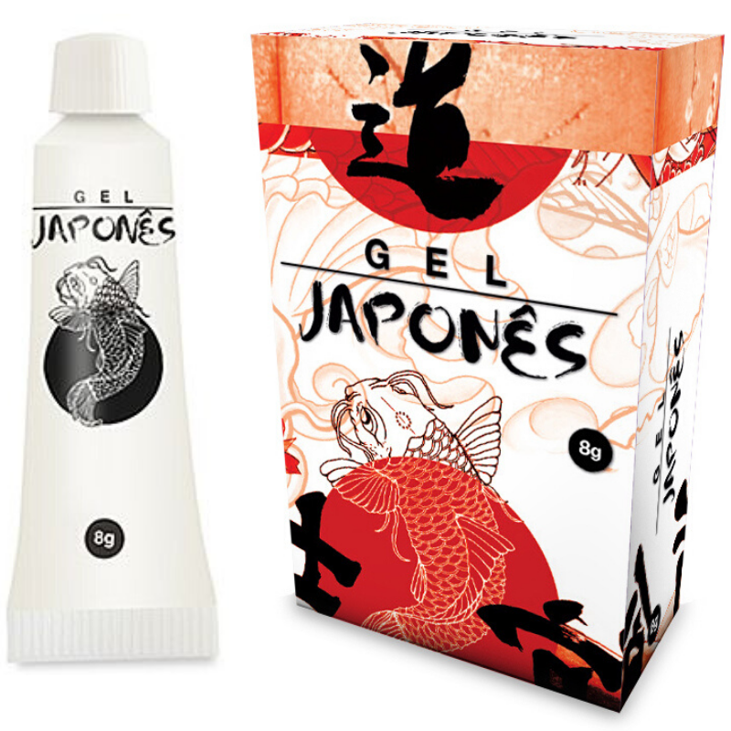 Gel Prolongador Japonês 8 gramas bisnaga - Sexshop