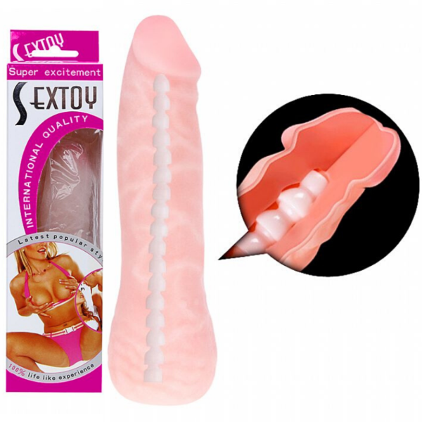 Pênis Dildo Realístico com vértebra - SexToy - Sexshop