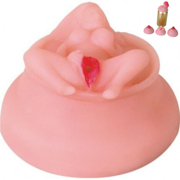 Tampa de Lata Vagina Hot Flowers - Sexshop