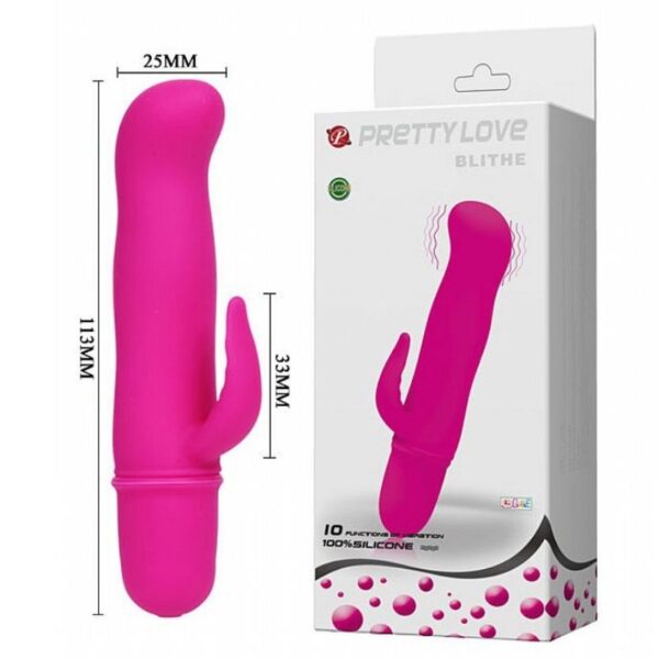 Vibrador Puro Silicone, 10 níveis de vibração Blithe - Sex shop